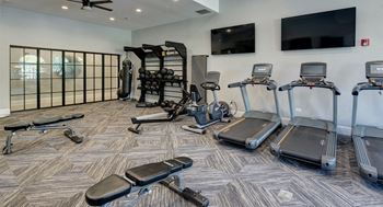 Clubhouse Redesign with Updated Gym at The MilTon Luxury Apartments, Vernon Hills